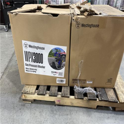 DALLAS LOCATION- Westinghouse 3400 PSI 2.6 GPM Gas Pressure Washer Pallet (2 Units)