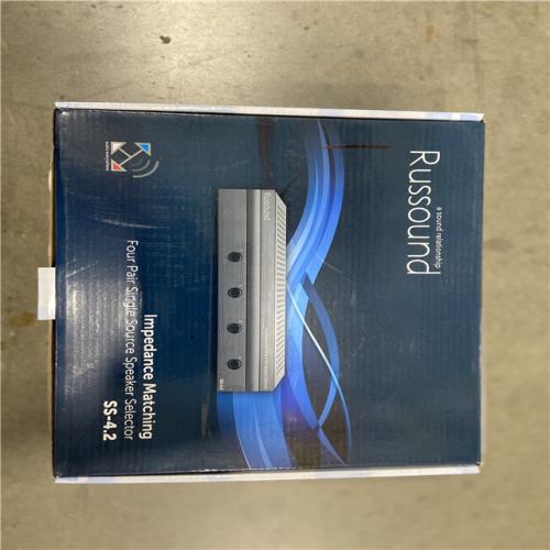 NEW! - Russound® SS-4.2 4-Pair Single-Source Speaker Selector in Black, Size: 4 Pair