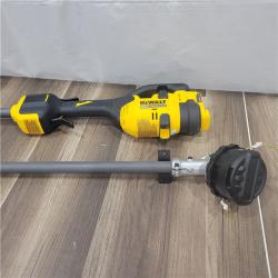 AS-IS  DEWALT FLEXVOLT 60V MAX 17 in. Cordless Battery Powered Attachment Capable Trimmer Kit with (1) FLEXVOLT 3 Ah Battery & Charger