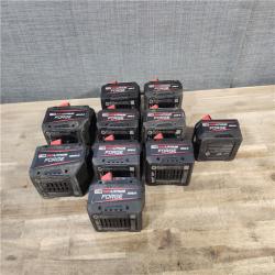 HOUSTON LOCATION - AS-IS MILWAUKEE FORGE BATTERY PACK QTY - 10