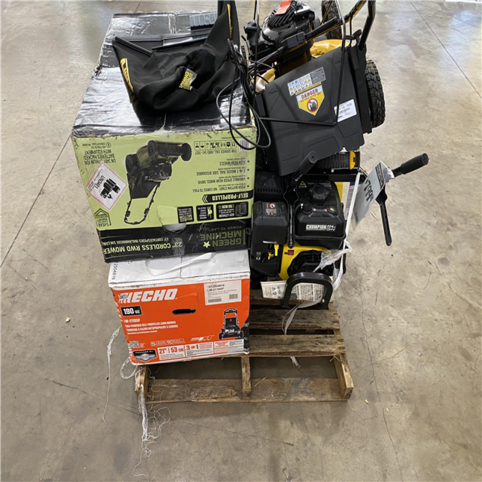Houston Location - AS-IS Outdoor Power Equipment