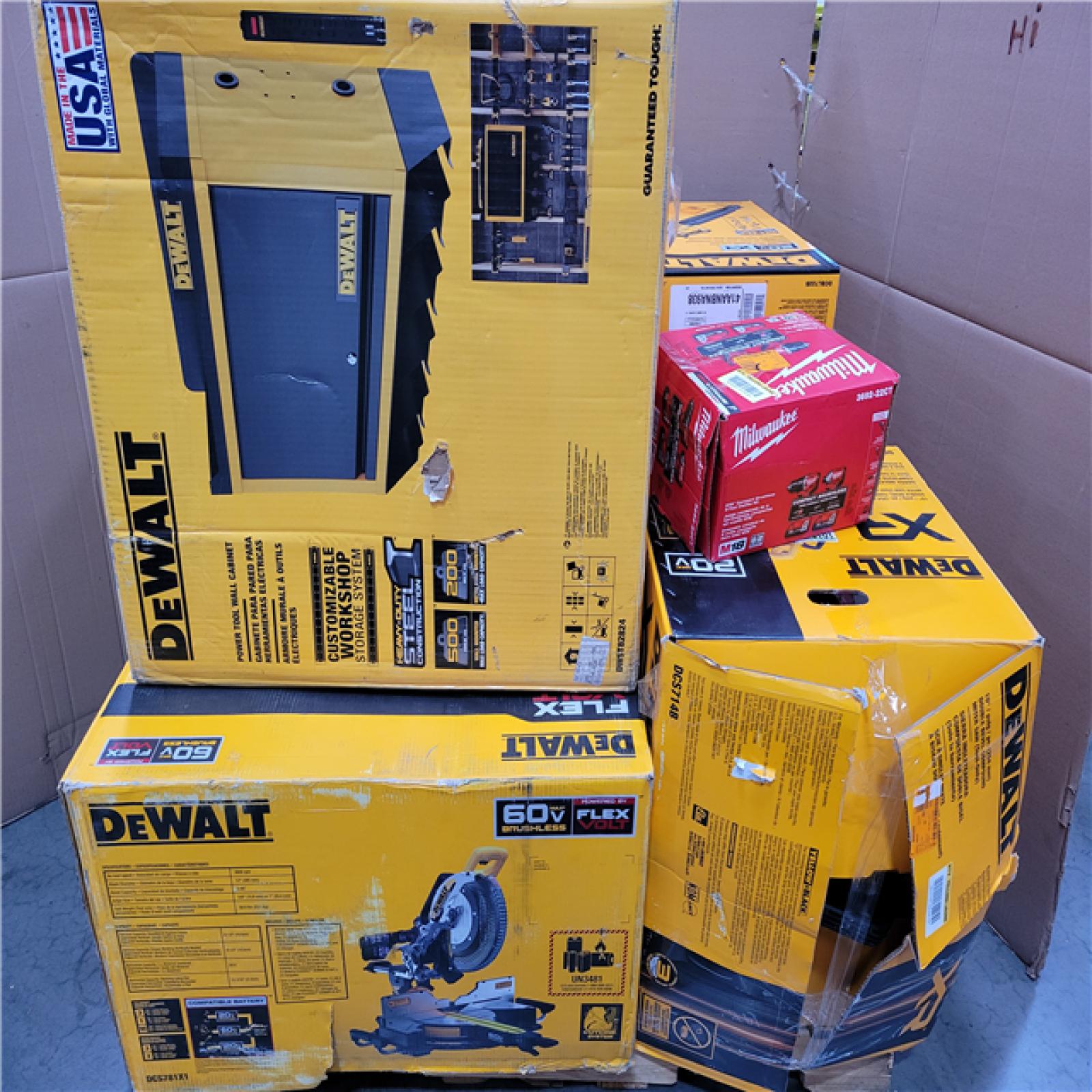 CALIFORNIA AS-IS TOOL PALLET