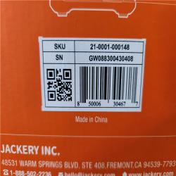 Phoenix Location NEW Jackery Explorer 880, 880Wh/1000W Model No: Explorer 880 (Sealed)