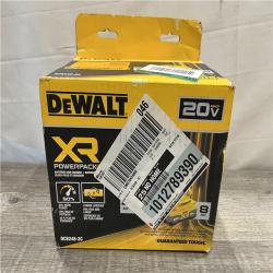 NEW - DEWALT 20V XR Lithium-Ion Starter Pack with 8.0 Ah and 4.0 Ah Battery Packs and Charger