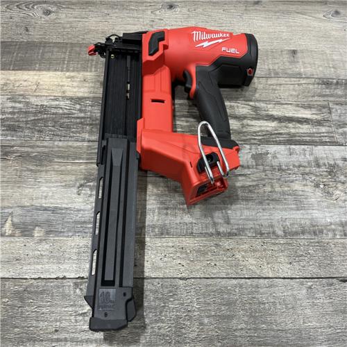 AS-IS Milwaukee FUEL 18-Volt Lithium-Ion Brushless Cordless Gen II 18-Gauge Brad Nailer (Tool-Only)
