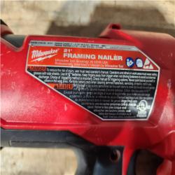 HOUSTON LOCATION - AS - IS Milwaukee FUEL 3-1/2 in. 18-Volt 21-Degree Lithium-Ion Brushless Cordless Framing Nailer (Tool-Only)