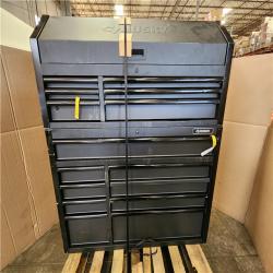 Phoenix Husky Tool Storage 52 in. W x 20 in. D Heavy Duty Rolling Tool Chest Combo in Matte Black