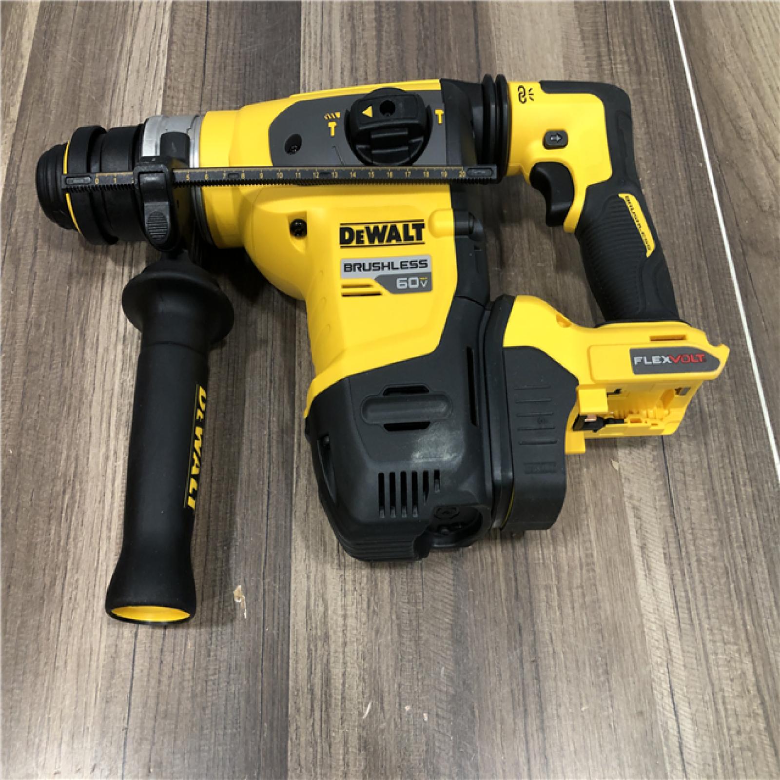 AS-IS DEWALT FLEXVOLT 60V MAX Cordless 1-1/4 in. SDS Plus Rotary Hammer (Tool Only)