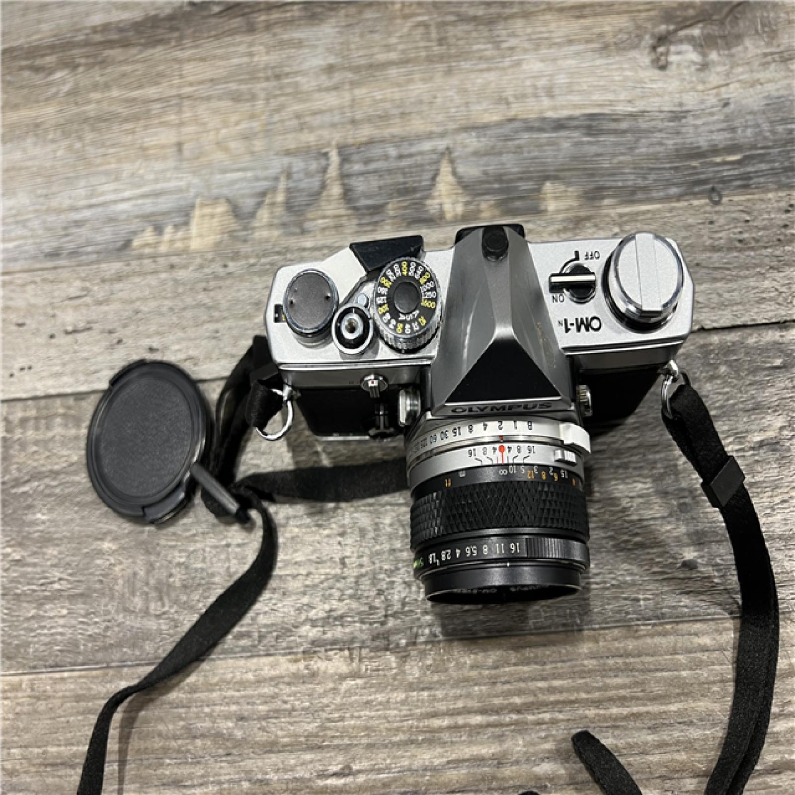 AS-IS Olympus OM-1 OM-SYSTEM F.ZUIKO AUTO-S 50mm F/1.8 35mm SLR From JAPAN