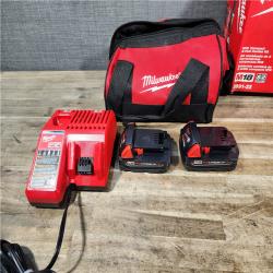 HOUSTON LOCATION - AS-IS Milwaukee 18V Lithium-Ion Cordless Drill Driver/Impact Driver Combo Kit