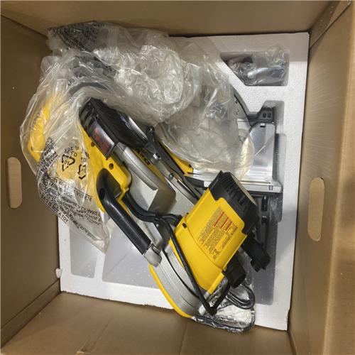 As-Is-  DeWalt 15 Amp Corded 12 in. Compound Double Bevel Miter Saw