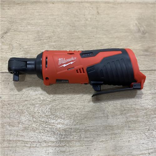 AS-IS Milwaukee 12V Lithium-Ion Cordless 3/8 in. Ratchet (Tool-Only)