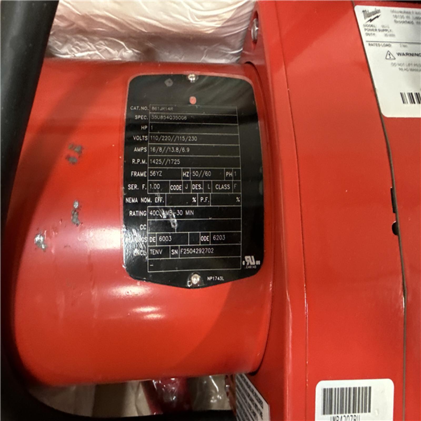 California AS-IS Milwaukee Chain Hoist