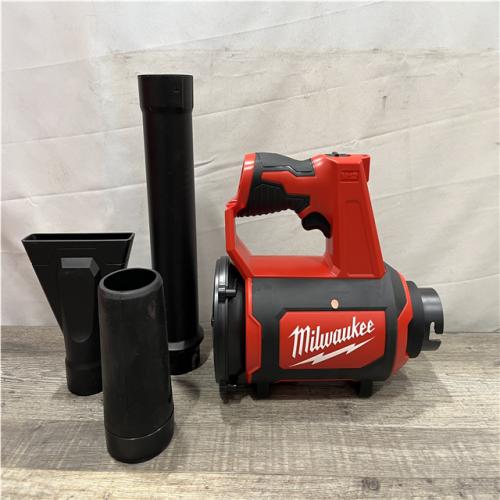 AS-IS Milwaukee 12V Lithium-Ion Cordless Compact Spot Blower (Tool-Only)