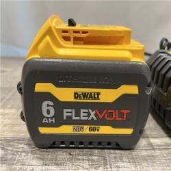 AS-IS DEWALT FLEXVOLT 20V/60V MAX Lithium-Ion 6.0Ah Battery Pack Kit