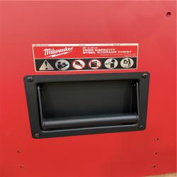 California AS-IS Milwaukee High Capacity Steel Storage Chest & Cabinet