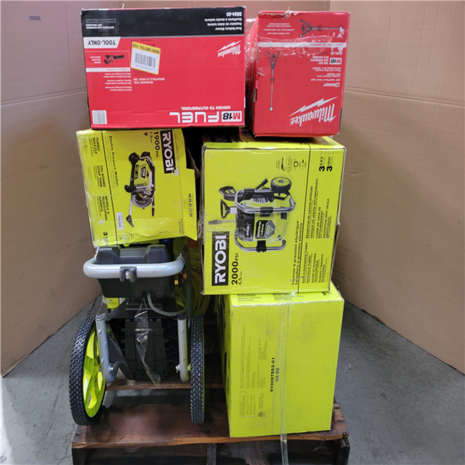 CALIFORNIA AS-IS TOOL PALLET