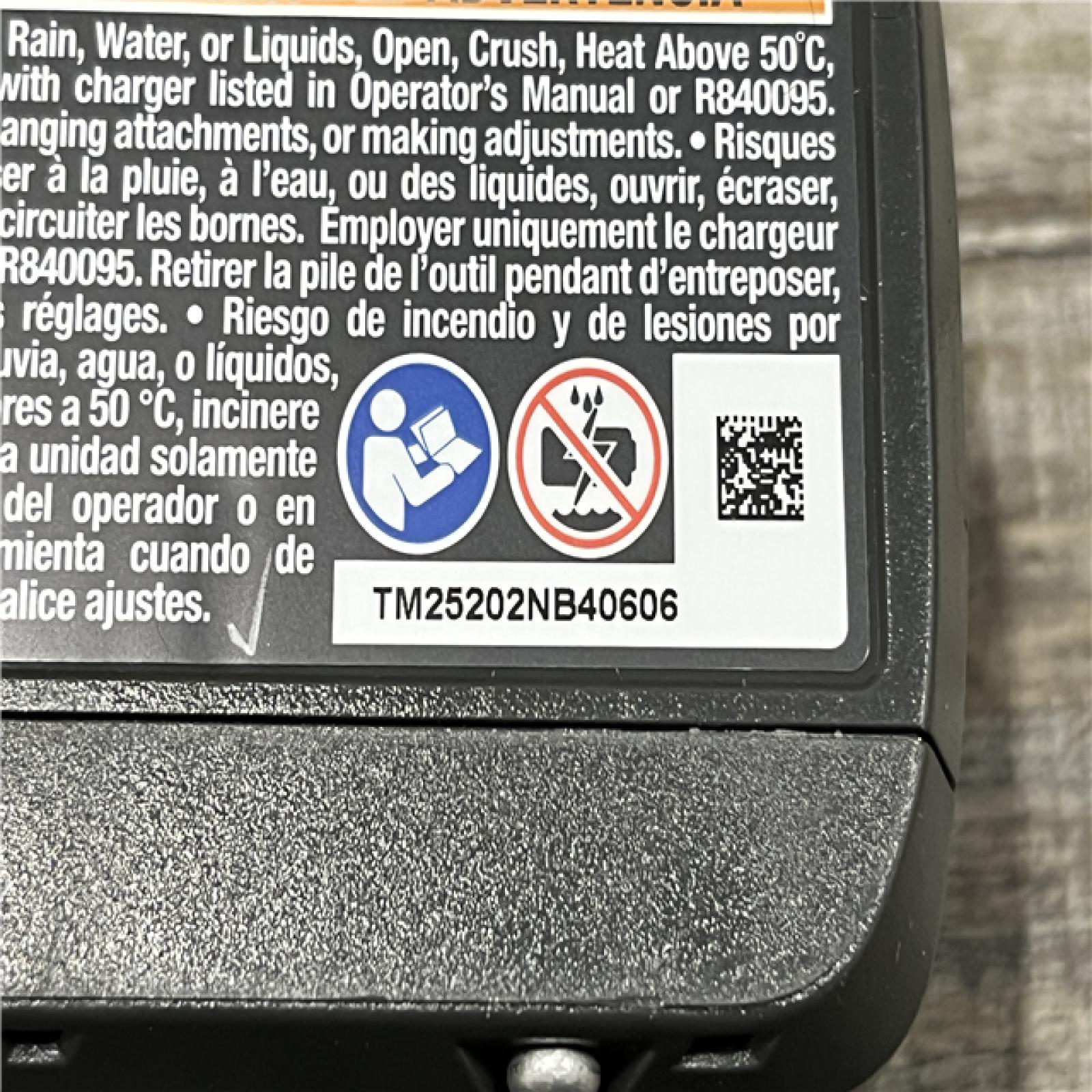 AS-IS RIDGID 18V Lithium-Ion (2) 4.0 Ah Battery Starter Kit