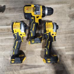 HOUSTON LOCATION - AS-IS DEWALT 3 TOOL COMBO KIT W/ (2) BATTERY & CHARGER