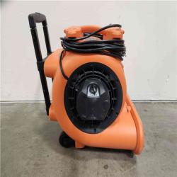 Phoenix Location Good Condition RIDGID 1625 CFM 3-Speed Portable Blower Fan Air Mover with Collapsible Handle and Rear Wheels for Water Damage Restoration
