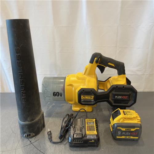 AS-IS - DeWalt FLEXVOLT 60V MAX 125 MPH 600 CFM Brushless Cordless Battery Powered Blower Kit