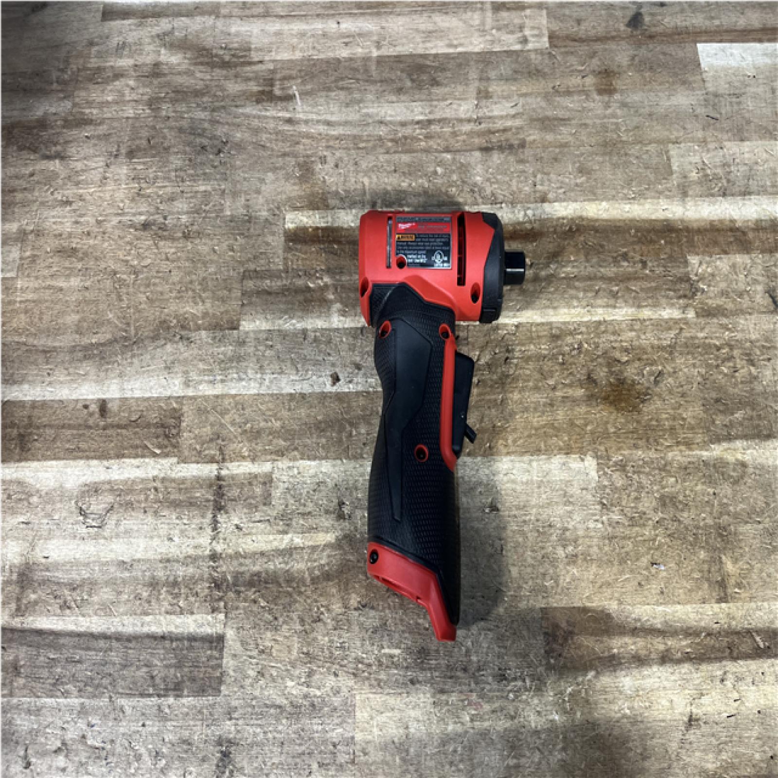 Houston Location AS-IS Milwaukee FUEL 12V Lithium-Ion Brushless Cordless 1/4 in. Right Angle Die Grinder (Tool-Only)