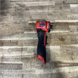 Houston Location AS-IS Milwaukee FUEL 12V Lithium-Ion Brushless Cordless 1/4 in. Right Angle Die Grinder (Tool-Only)