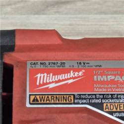 AS-IS Milwaukee M18 FUEL 18V Cordless 1/2 in. Impact Wrench (Tool-Only)