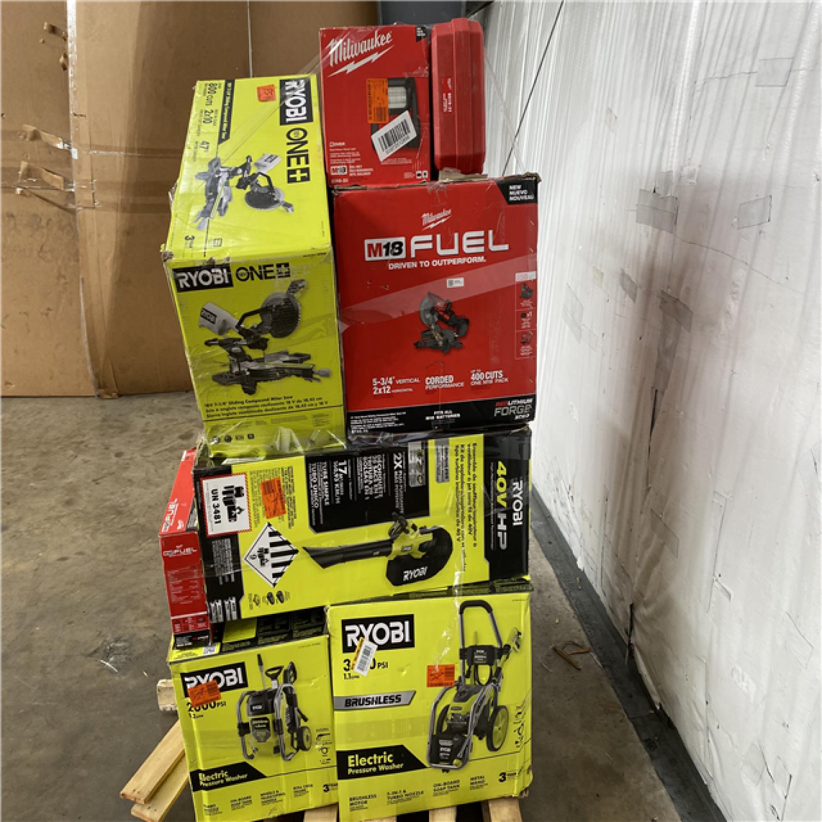 Houston Location AS IS - Tool Pallet