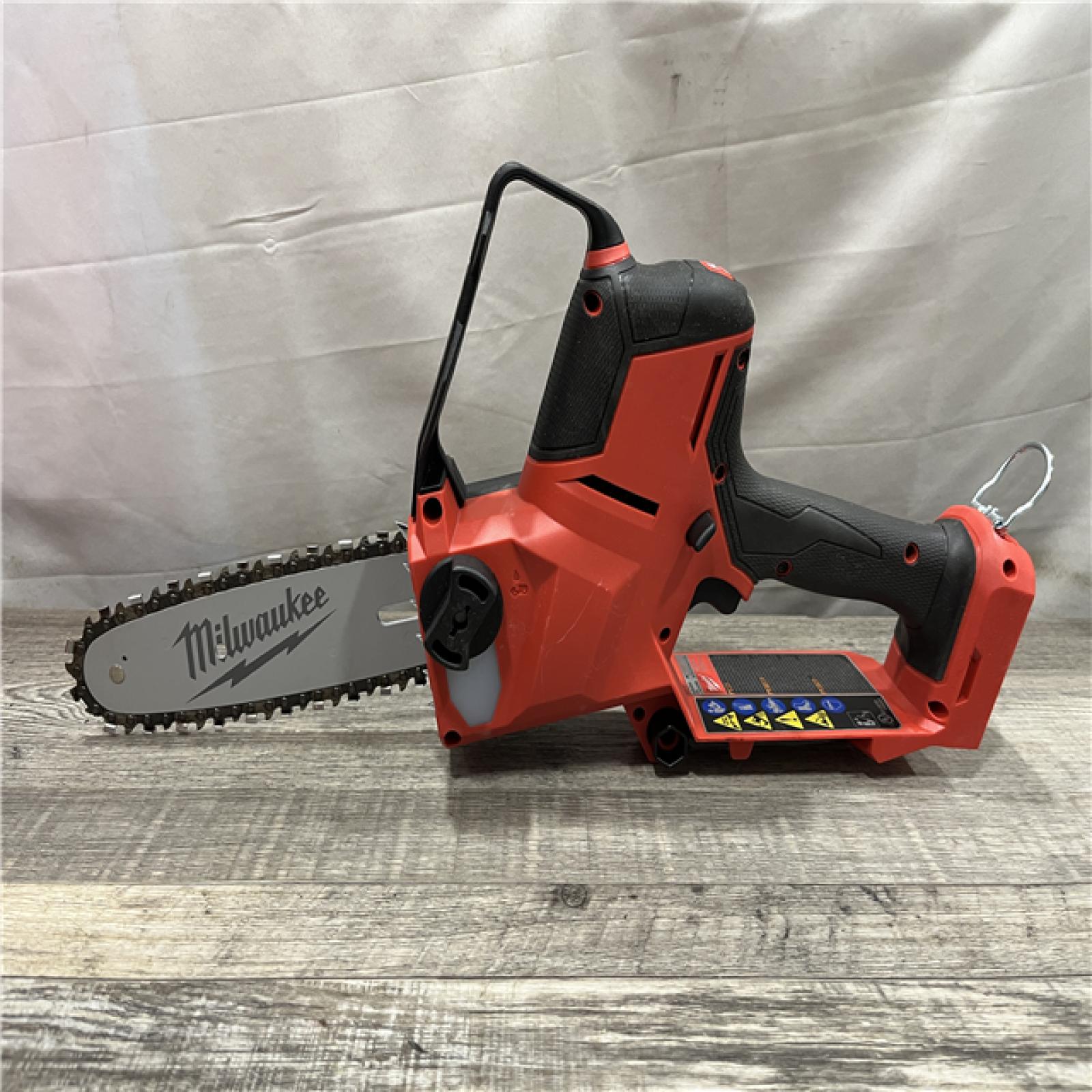 AS-IS Milwaukee FUEL 18V Lithium-Ion Brushless Cordless 8 in. HATCHET Pruning Saw (Tool-Only)
