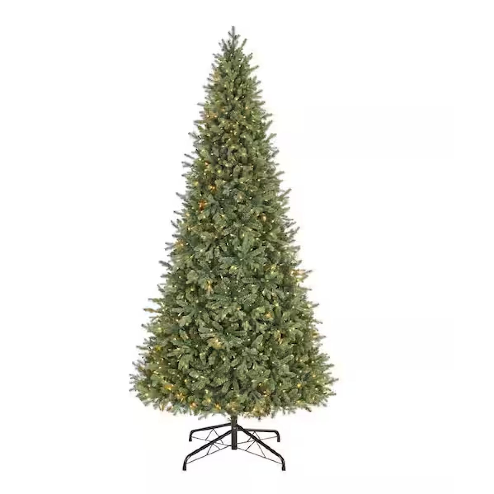 DALLAS LOCATION - Home Accents Holiday 9 ft. Nostalgic Noble Fir LED Pre-Lit Christmas Tree T19 - RETAIL -$349