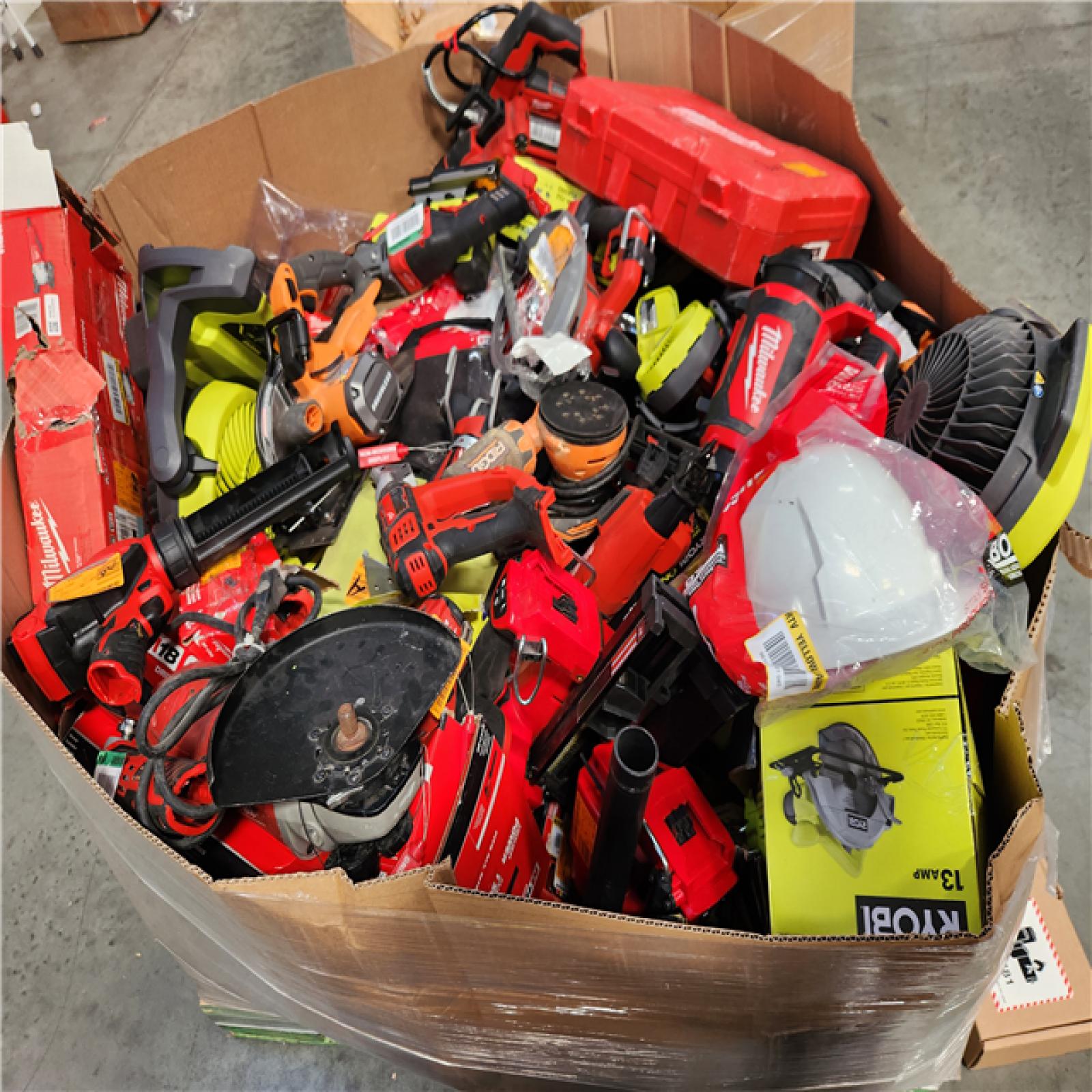 CALIFORNIA AS-IS TOOL PALLET