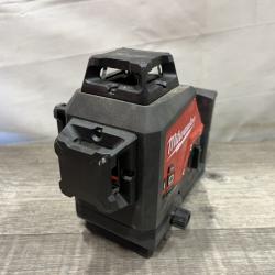 AS-IS Milwaukee 12-Volt Lithium-Ion Cordless Green 250 ft. 3-Plane Laser Level Kit
