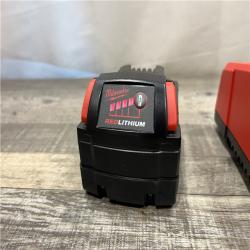 AS-IS Milwaukee 18-Volt Lithium-Ion XC Starter Kit with One 5.0Ah Battery and Charger