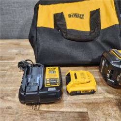 HOUSTON LOCATION - AS - IS DEWALT 20V MAX Lithium-Ion 15-Degree Electric Cordless Roofing Nailer Kit