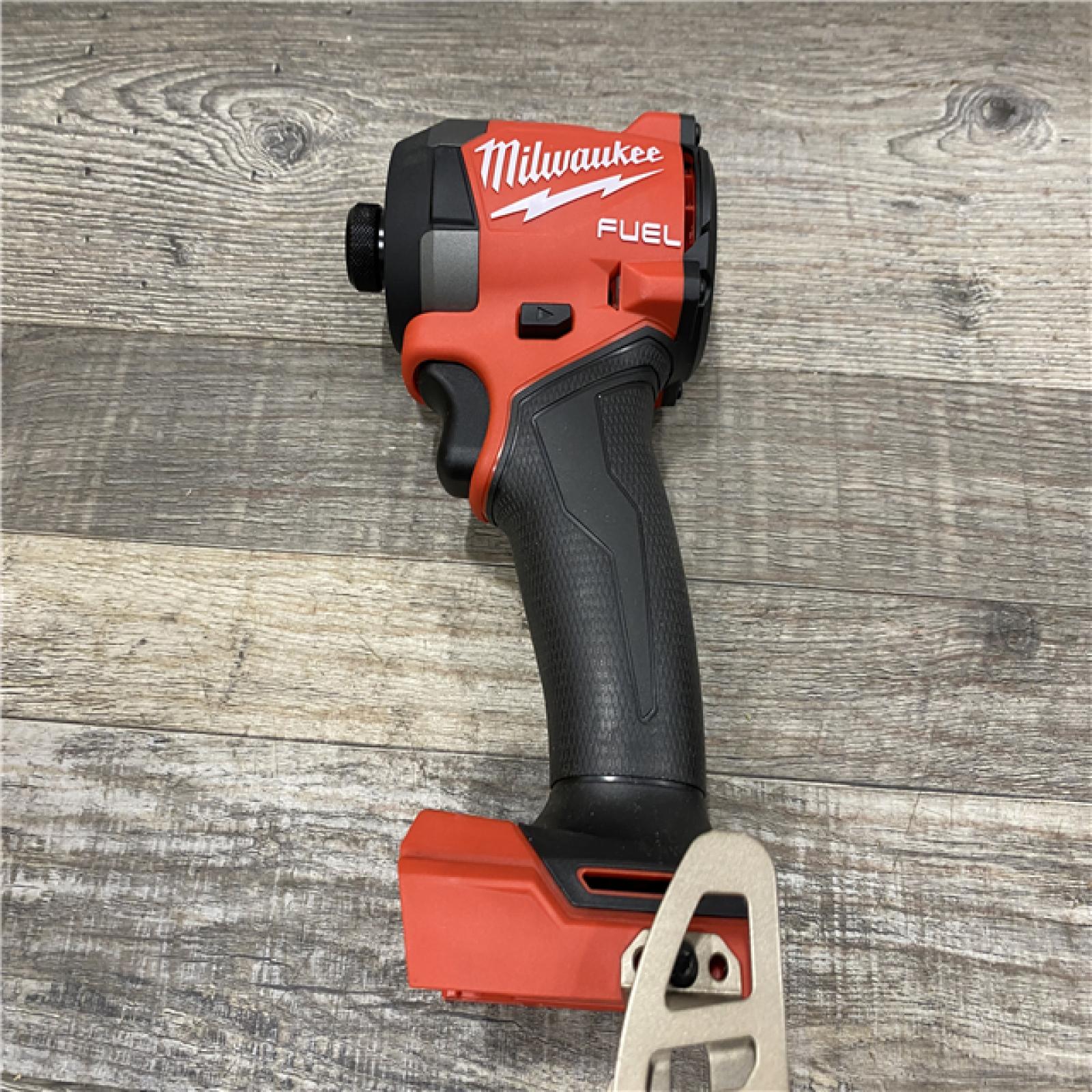 AS-IS Milwaukee FUEL 18V Lithium-Ion Brushless Cordless 1/4 in. Hex Impact Driver Kit