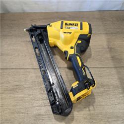 AS-IS DEWALT Cordless 20V MAX XR Angled Finish Nailer (Tool Only)