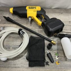 AS-IS DEWALT 20V MAX 550 PSI 1.0 GPM Cold Water Cordless Power Cleaner with 4-Nozzles (Tool Only)