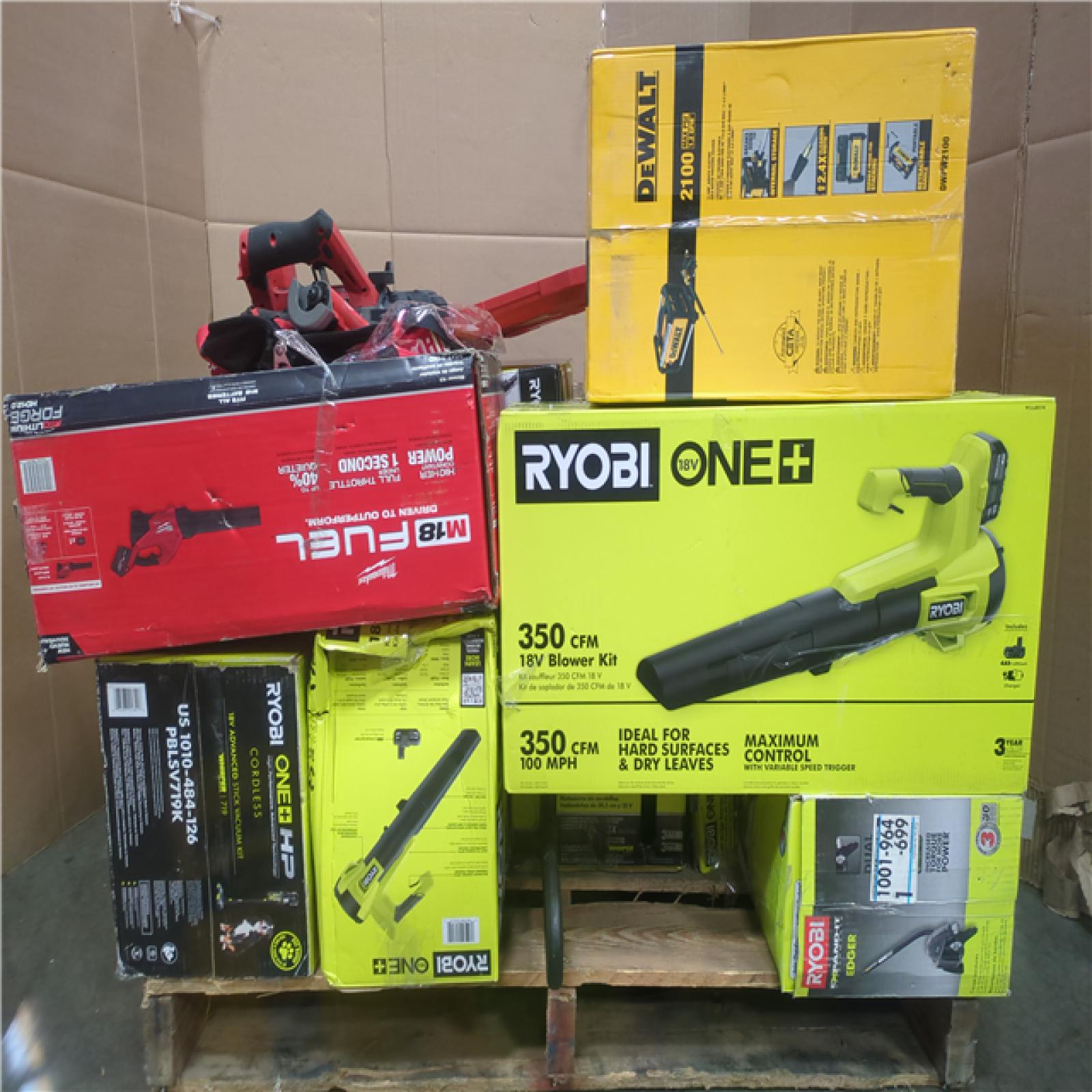 CALIFORNIA AS-IS TOOL PALLET