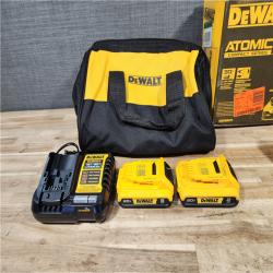 HOUSTON LOCATION - AS-IS DEWALT ATOMIC 20V MAX Lithium-Ion Cordless 2-Tool Combo Kit