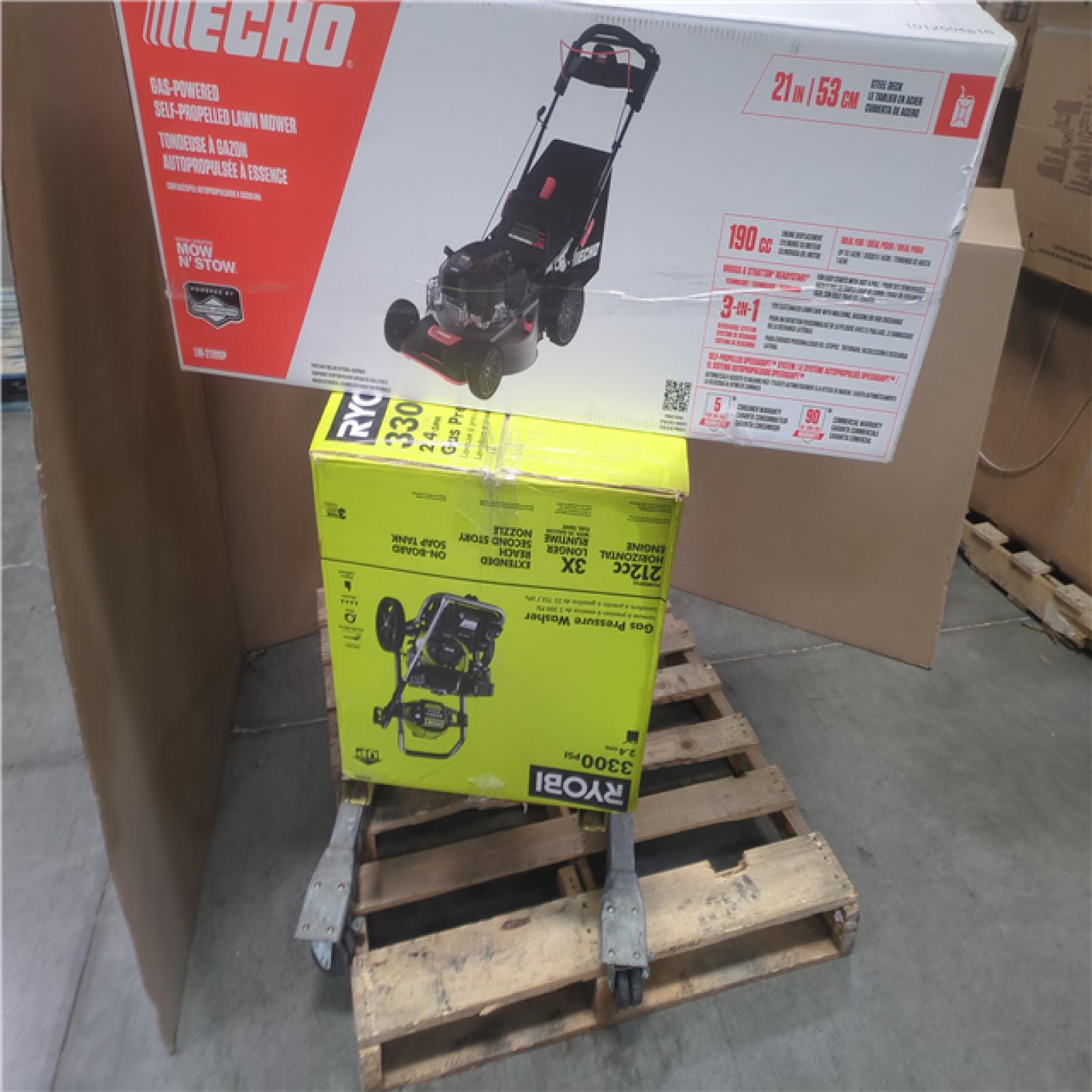 CALIFORNIA AS-IS OUTDOOR POWER EQUIPMENT