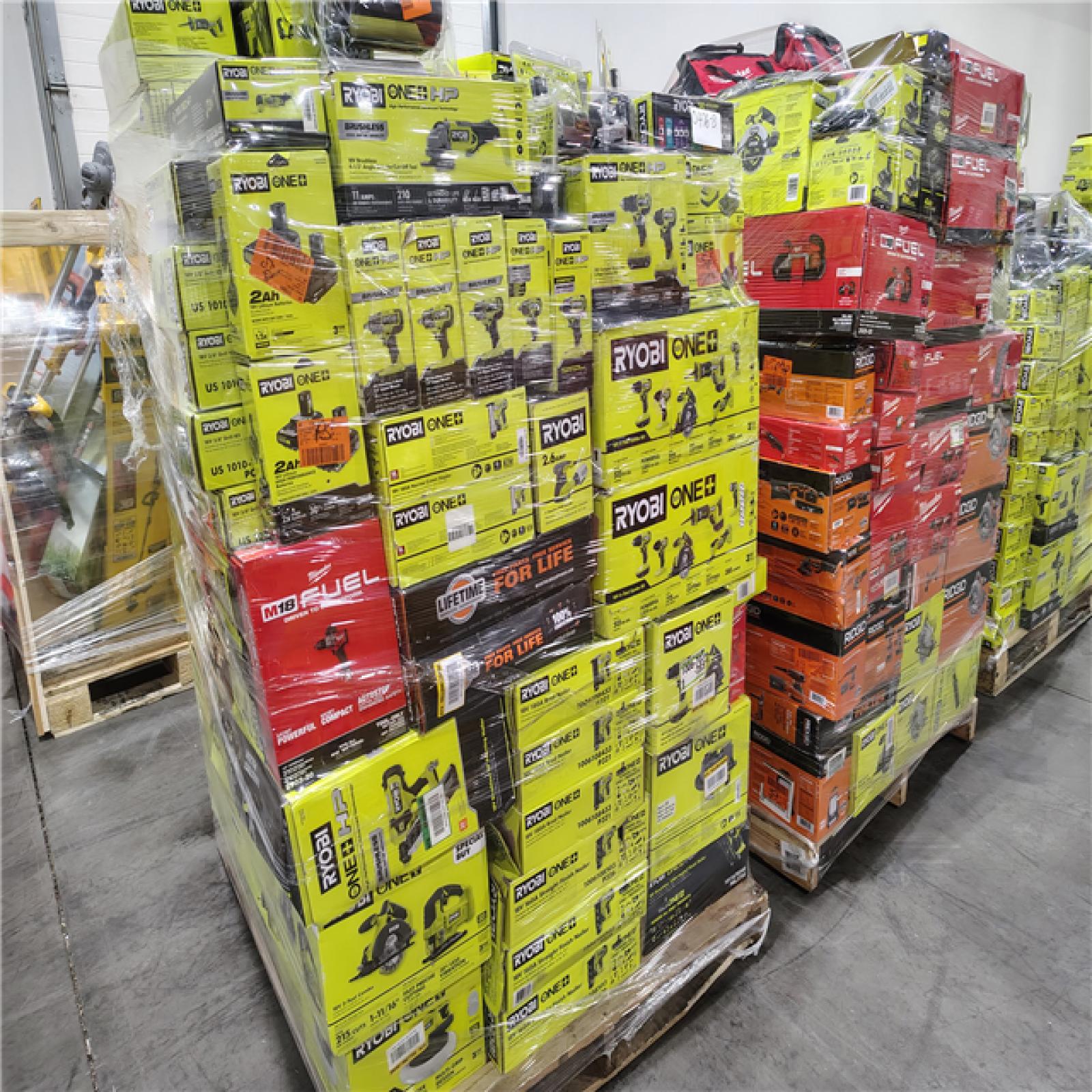 Pittston Location As-Is Power Tools Partial Truckload (13 Pallets) 0476-B