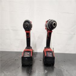 AS-IS- Milwaukee M18 FUEL 18V Lithium-Ion Brushless Cordless Hammer Drill and Impact Driver Combo Kit