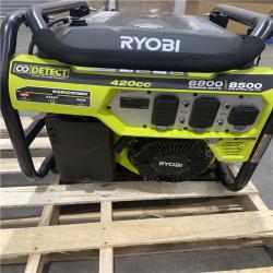 Dallas Location - As-Is RYOBI 6800-Watt Gasoline Powered Portable Generator