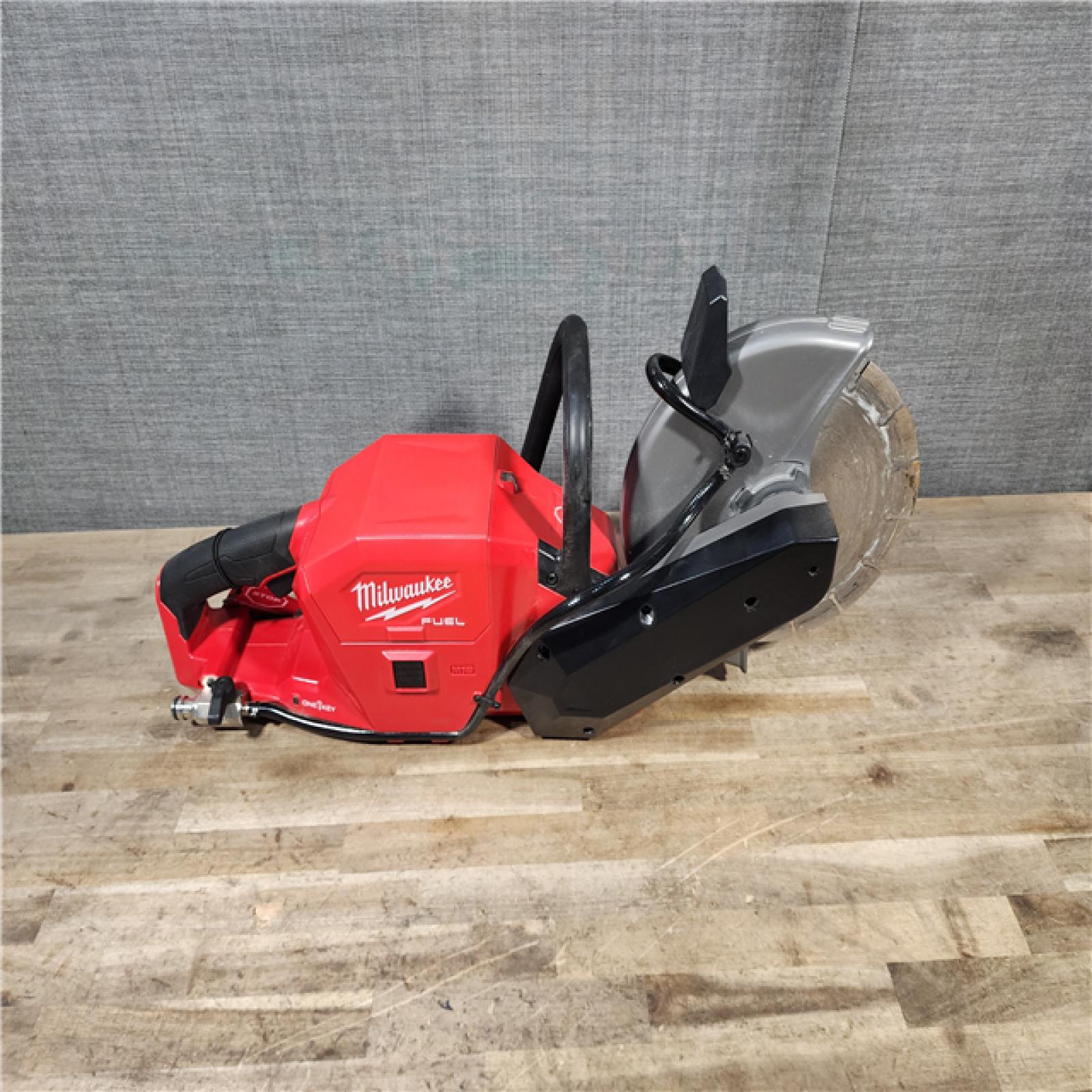 HOUSTON LOCATION - AS-IS Milwaukee M18 FUEL 9 Cut-Off Saw with ONE-KEY (TOOL ONLY)
