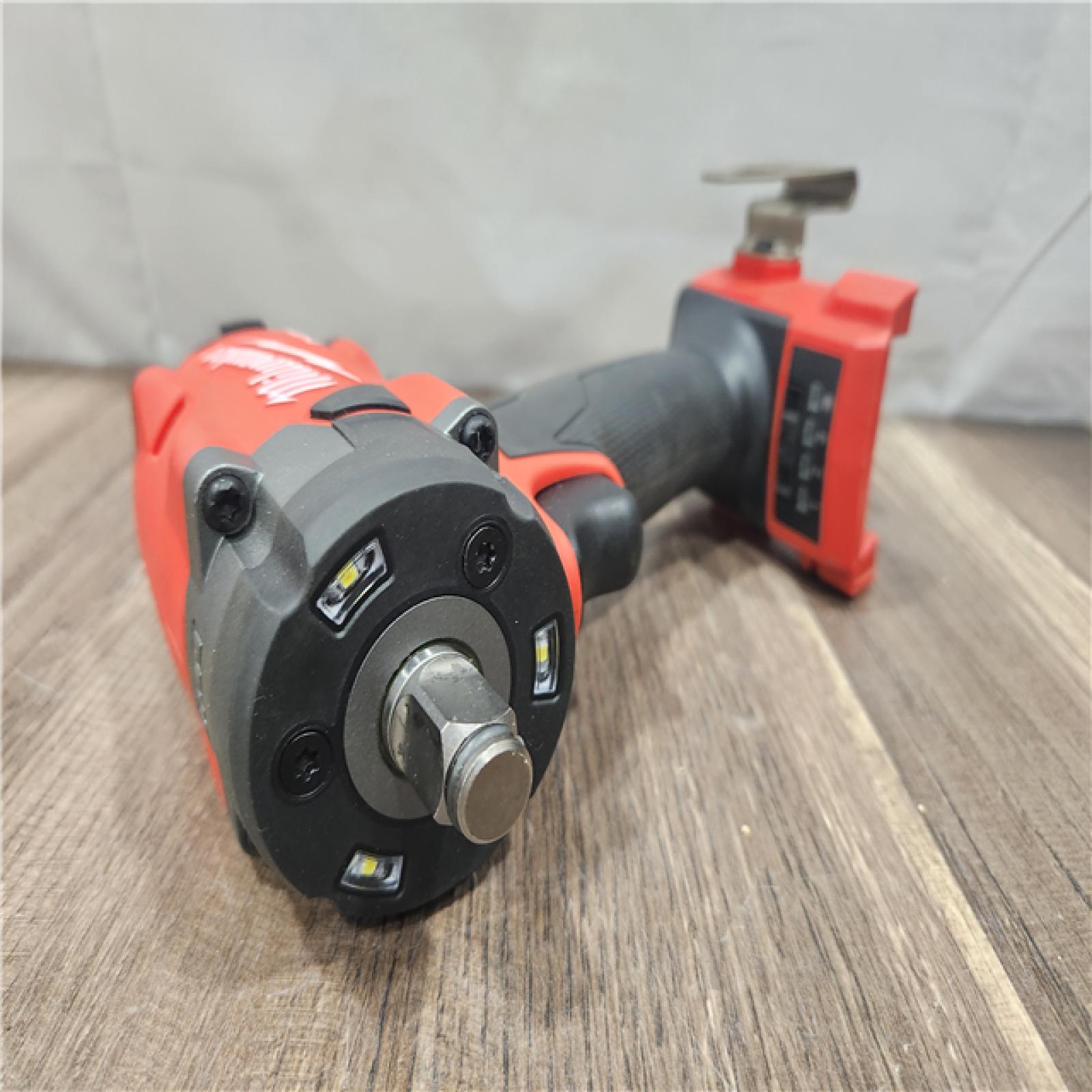 AS-IS- Milwaukee M18 18V Fuel 1/2 Compact Impact Wrench with Friction Ring (Tool-Only)