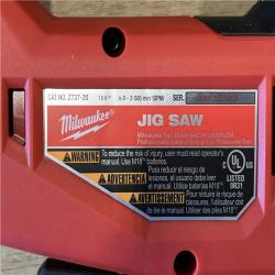 AS-IS Milwaukee FUEL 18V Lithium-Ion Brushless Cordless Jig Saw (Tool-Only)