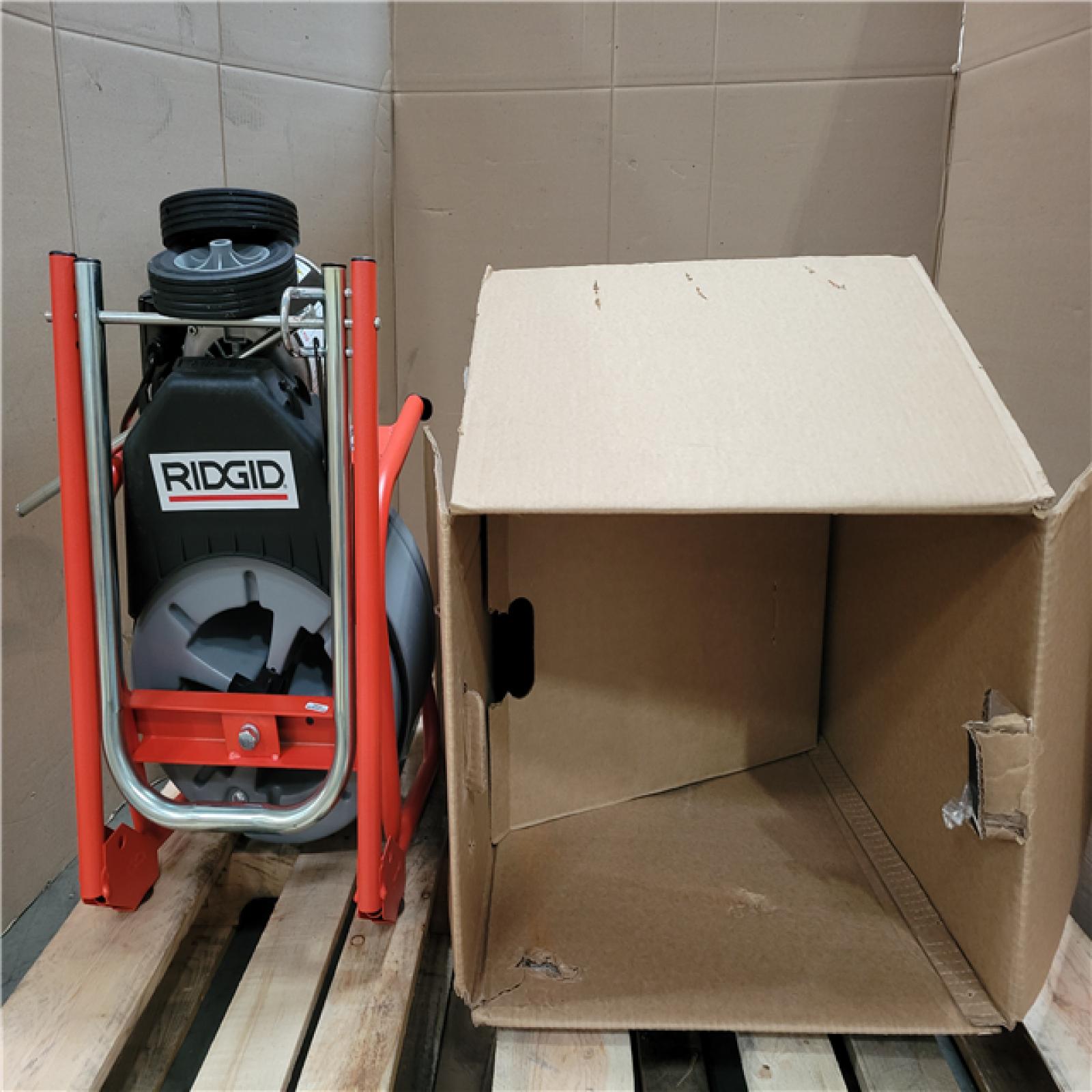 CALIFORNIA AS-IS K-400 POWERED DRAIN CLEANER WITH AUTOFEED TECHNOLOGY