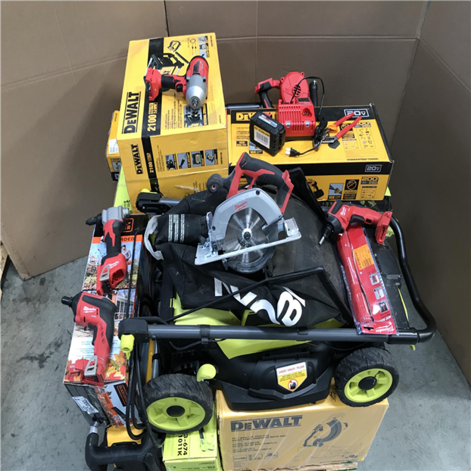 CALIFORNIA AS-IS TOOL PALLET