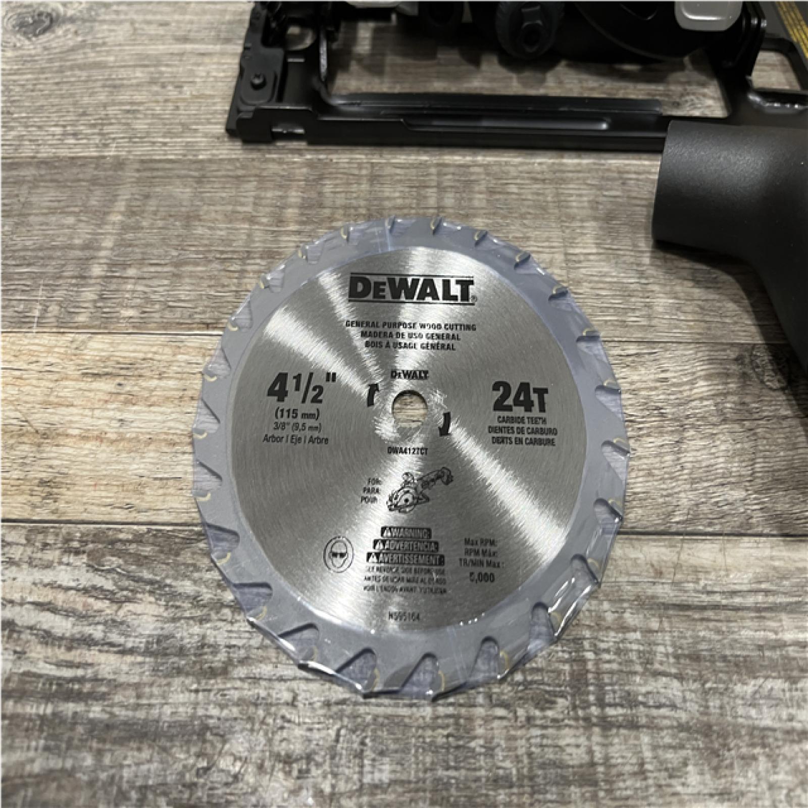 AS-IS DEWALT ATOMIC 20V MAX Cordless Brushless 4-1/2 in. Circular Saw (Tool Only)